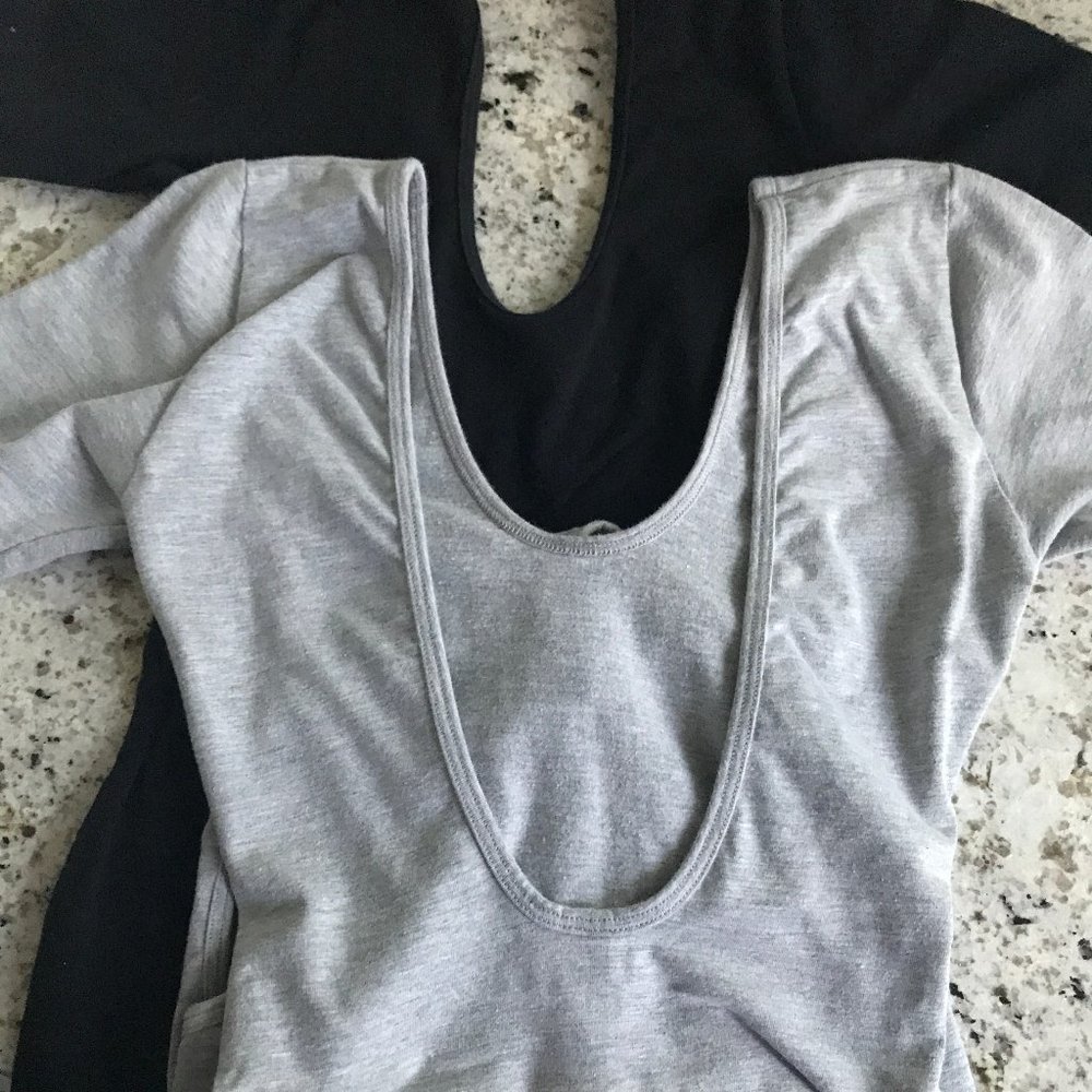American Apparel Open Back Body Suit Bundle